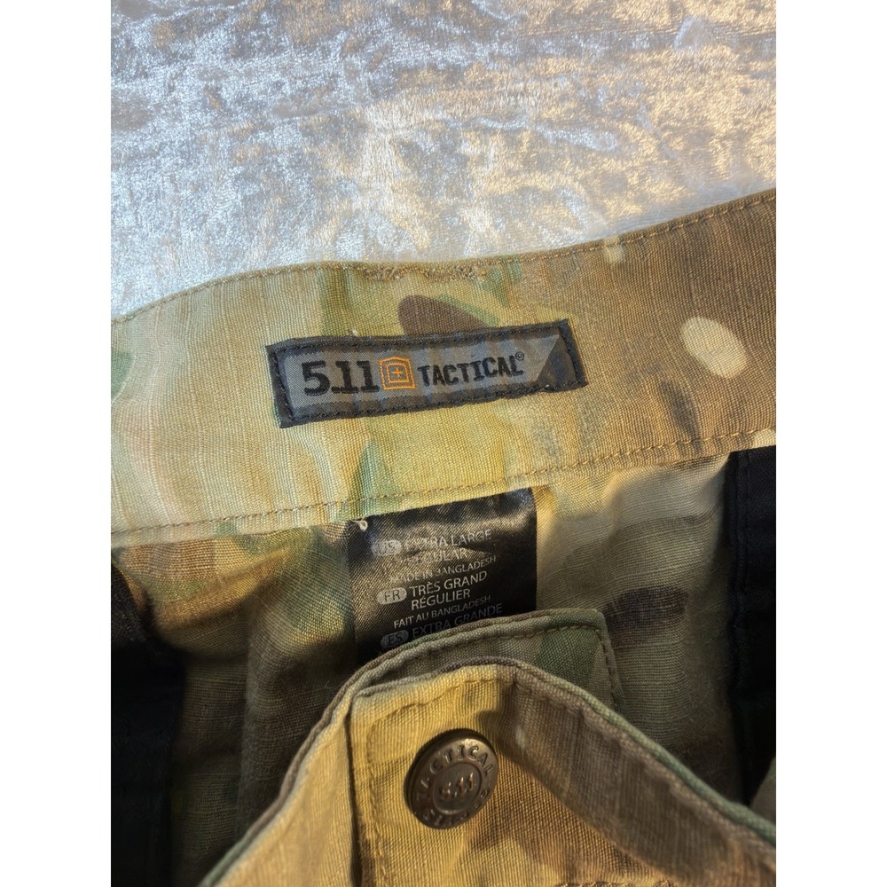 5.11 Tactical TDU Pants Men 36x31 Multicam Camo Cargo Military 74350 Ripstop - Picture 3 of 7